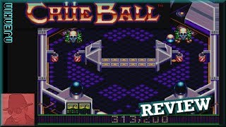 CRUE BALL - HEAVY METAL PINBALL - on the SEGA Genesis / Mega Drive - with Commentary !!