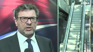 Tim, Giancarlo Giorgetti: Governo valutera' interesse pubblico con Opa