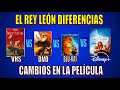 The Lion King Format Comparison VHS Vs Blu Ray Vs DVD Vs Disney Plus Animation And Dubbing Changes