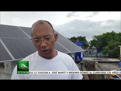 Con energía renovable, Puerto Padre asegura salud y comunicación ininterrumpidas