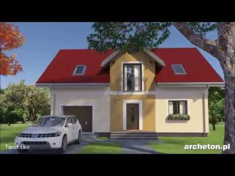 Projekt domu Tarot Eko - archeton.pl
