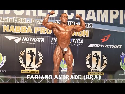 Fabiano Andrade (BRA), NABBA Worlds 2016 - Amateurs Overall Winner
