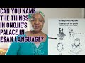 LEARN NEW WORDS IN ESAN THINGS IN ESAN KING S ONOJIE PALACE ESAN SCHOOL ESAN RIVER