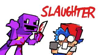 Cover art for fnf slaughter