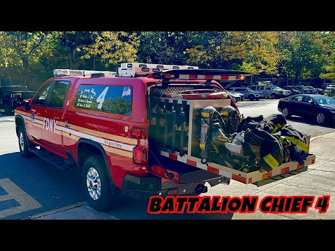 🌟 FLEET FRIDAY 🌟 FDNY BATTALION CHIEF 4 BRAND NEW 2024 CHEVROLET SILVERADO