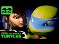 TMNT 2012: Leo & Karai's BEST Moments Ever 🖤💙 | Teenage Mutant Ninja Turtles