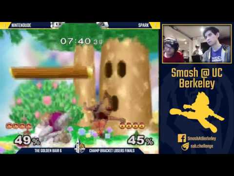 The Golden Bair 6 - Champion Bracket Losers Finals: Spark vs Nintendude