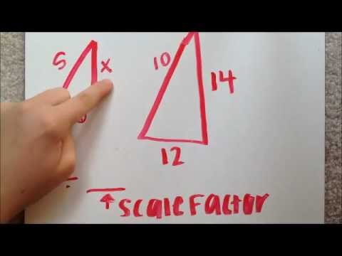 YouTube video about: What is the scale factor of abc to def?