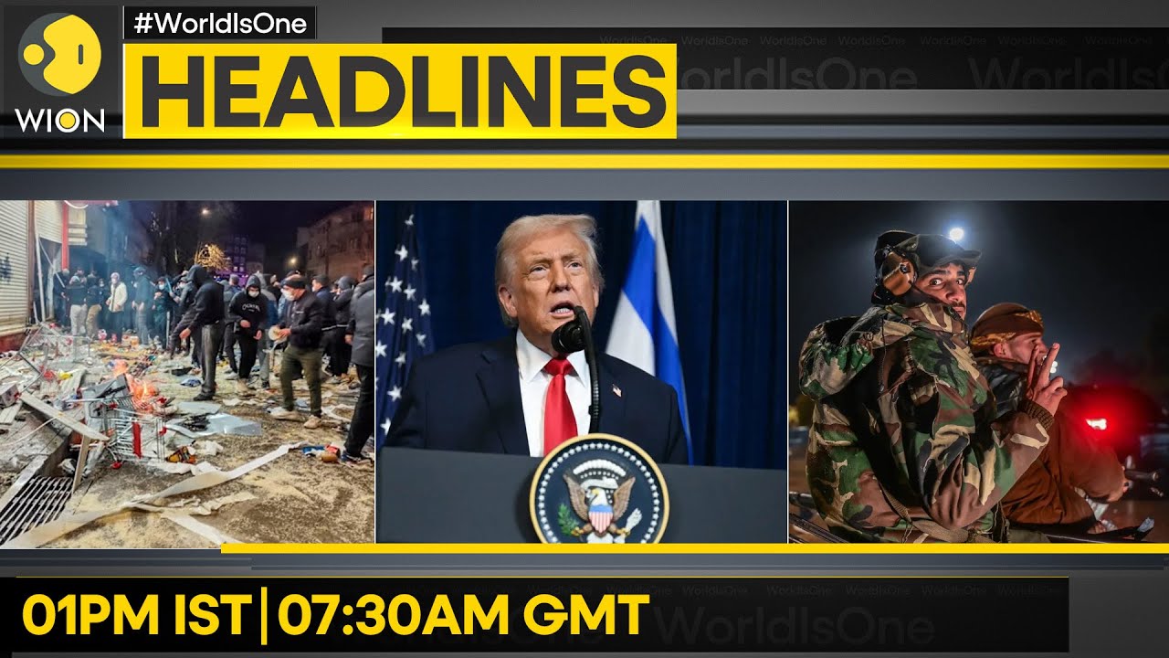Trump: Deserve Nobel More Than Anyone | 36 Hours On, Iran Offline Amid Protests | WION HEADLINES