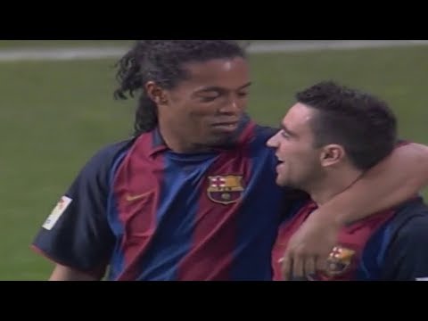 Xavi vs. Real Madrid (A) • Spanish League 2003-2004 • Shocking the Santiago Bernabéu • 1-2