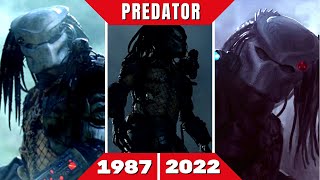 THE EVOLUTION OF PREDATOR FROM 1987 TO 2022