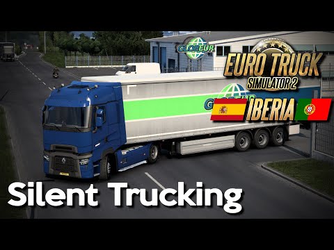 Silent Trucking - Renault T Range  - Bayonne to Bilbao - ETS 1.40 (No Commentary) #CruisingIberia