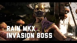 Mortal Kombat X Rain - Invasion Boss Gameplay