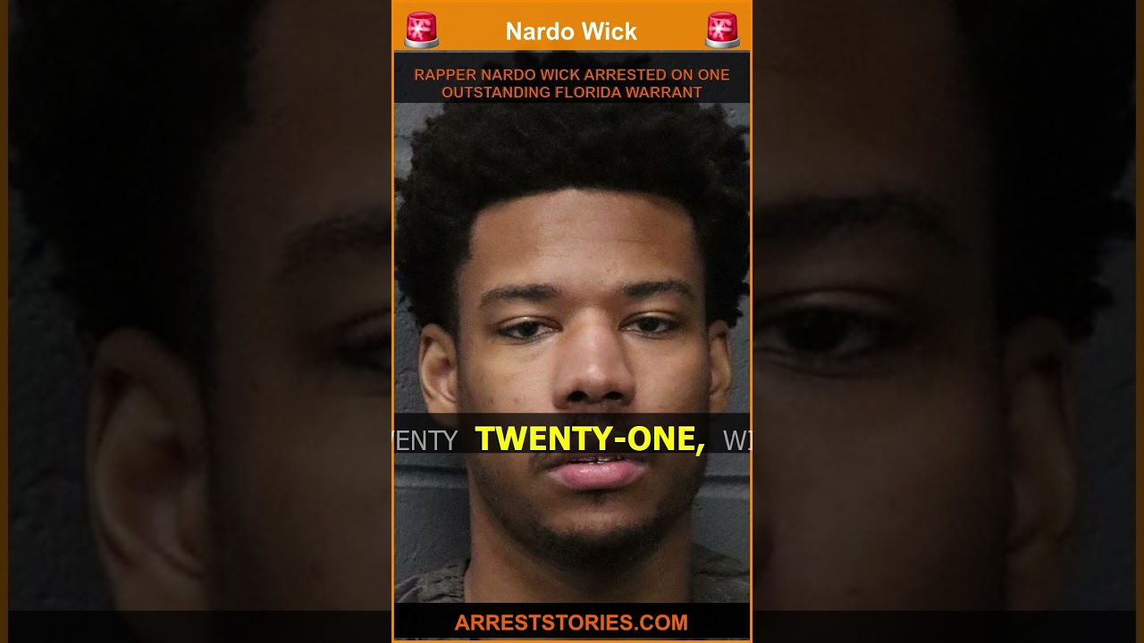 RAPPER NARDO WICK ARRESTED ON ONE OUTSTANDING FLORIDA WARRANT