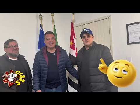 PREFEITO WILLIAM E VICE MARCELO MOURA RECEBE O SEMPRE ELI CORREIA FILHO NO GABINETE