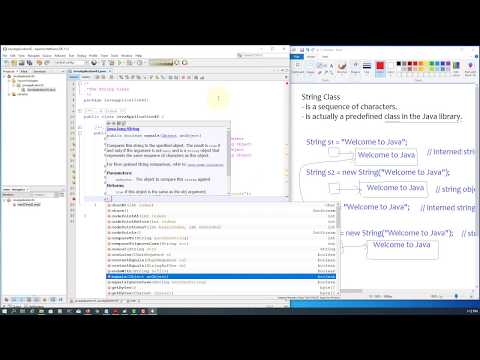 Java Tutorial 49 - The String Class 1-5