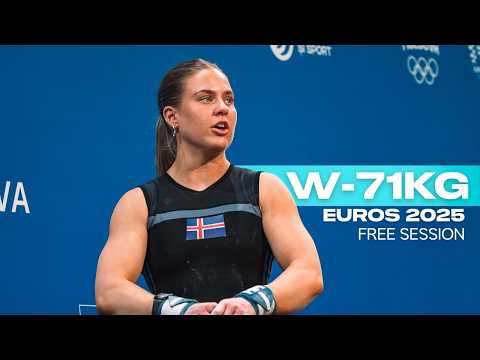 W-71kg European Weightlifting Championships 2025 | Full Session