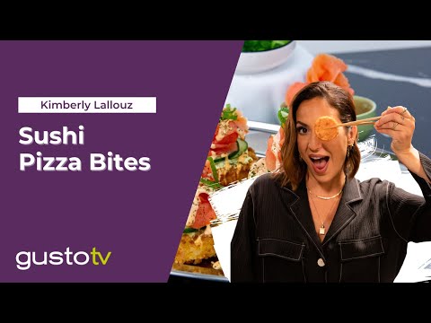Sushi Pizza Bites | Holiday Eatz