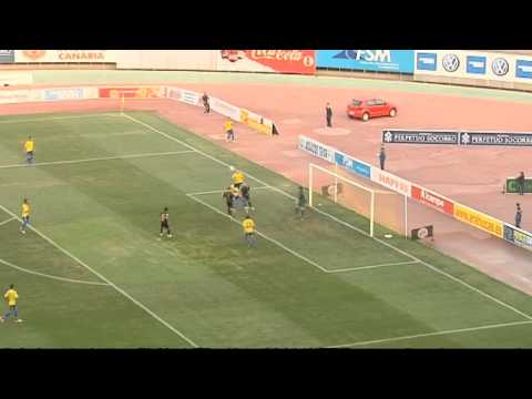 Gol de Oriol Riera (0-2) en el UD Las Palmas - AD Alcorcón Jornada 4