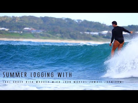 Summer longboarding with Grace, Taki, Marcus, Rick, Miku, Jaya, Tomi, Jamali, John and Maddey.
