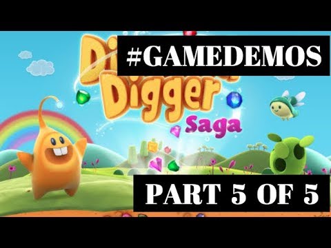 Diamond Digger Saga Level 5 of 5 #GameDemos