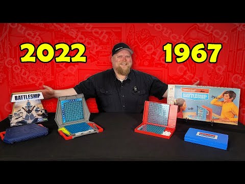Battleship Retro Board Game Review - Milton Bradley (1967) vs. Hasbro (2022)