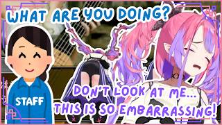 Vivi Gets CAUGHT Doing a SUPER CRINGE 3D Performance By Staff-San! 😭🤣 | Hololive Clip