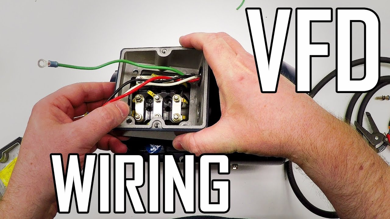 Lathe VFD 1: How to wire a 3-Phase motor and VFD