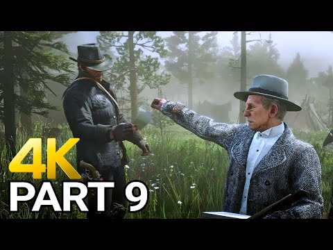 Red Dead Redemption 2 Gameplay Walkthrough Part 9 – No Commentary (4K 60FPS PC)