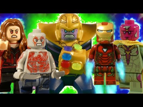 LEGO AVENGERS INFINITY WAR COMPLETE SERIES - MARVEL STOP MOTION