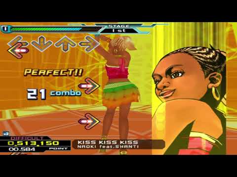KISS KISS KISS Difficult - Dance Dance Revolution SuperNova 2 - Game Emulator PCSX2