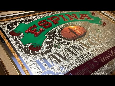 Add stunning gold elements to your sign. Reverse Glass Tutorial