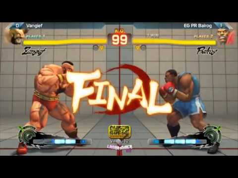 Vangief (Zangief) vs EG| PR Balrog (Balrog) LANHAMMER 2013 AE Top 8 Losers Bracket