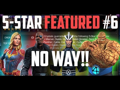 5-Star Featured Crystal Opening #6 - IS THIS REAL LIFE?! - Marvel Contest of Champions