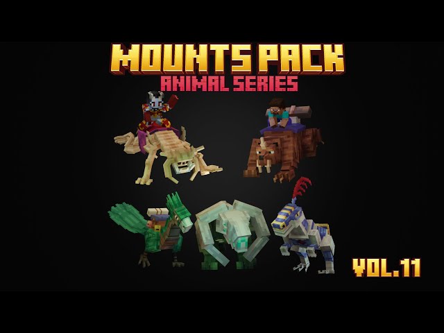 Mounts pack animal series vol.11