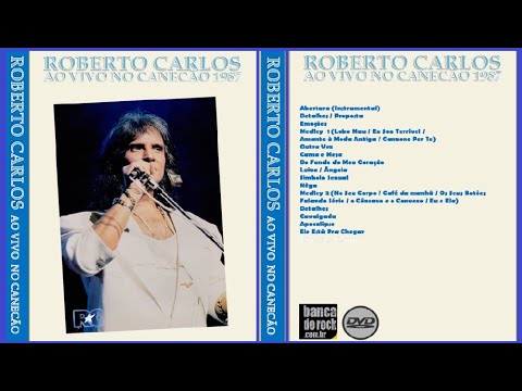 Roberto Carlos "Ao Vivo" no CANECÃO - Show "Detalhes" (1987) RARIDADE