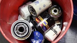 RECYCLE: Used Oil Filters (D)
