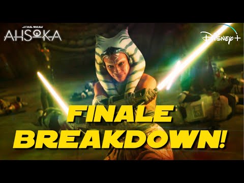 AHSOKA FINALE EPISODE 8 BREAKDOWN! Star Wars Easter Eggs, Thrawn, Star Wars, Disney+, Sabine, Anakin