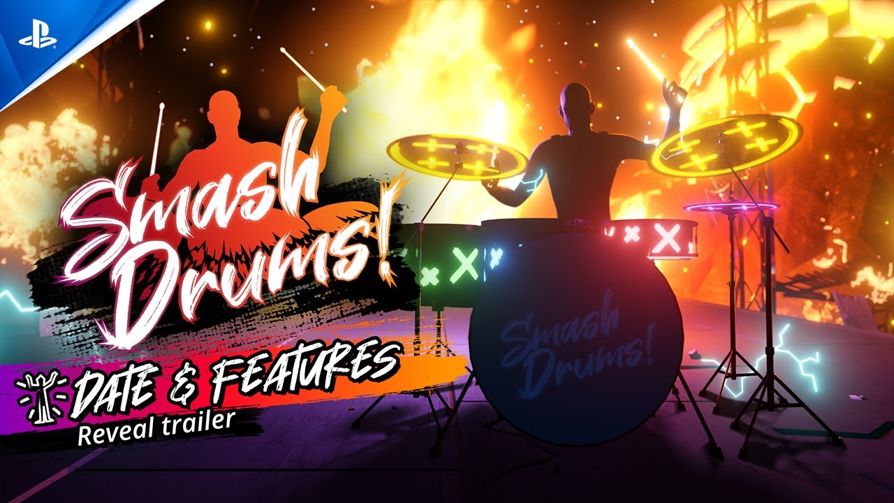 Smash Drums rockt PS VR2: Release am 15. Mai mit Haptik & 120fps!