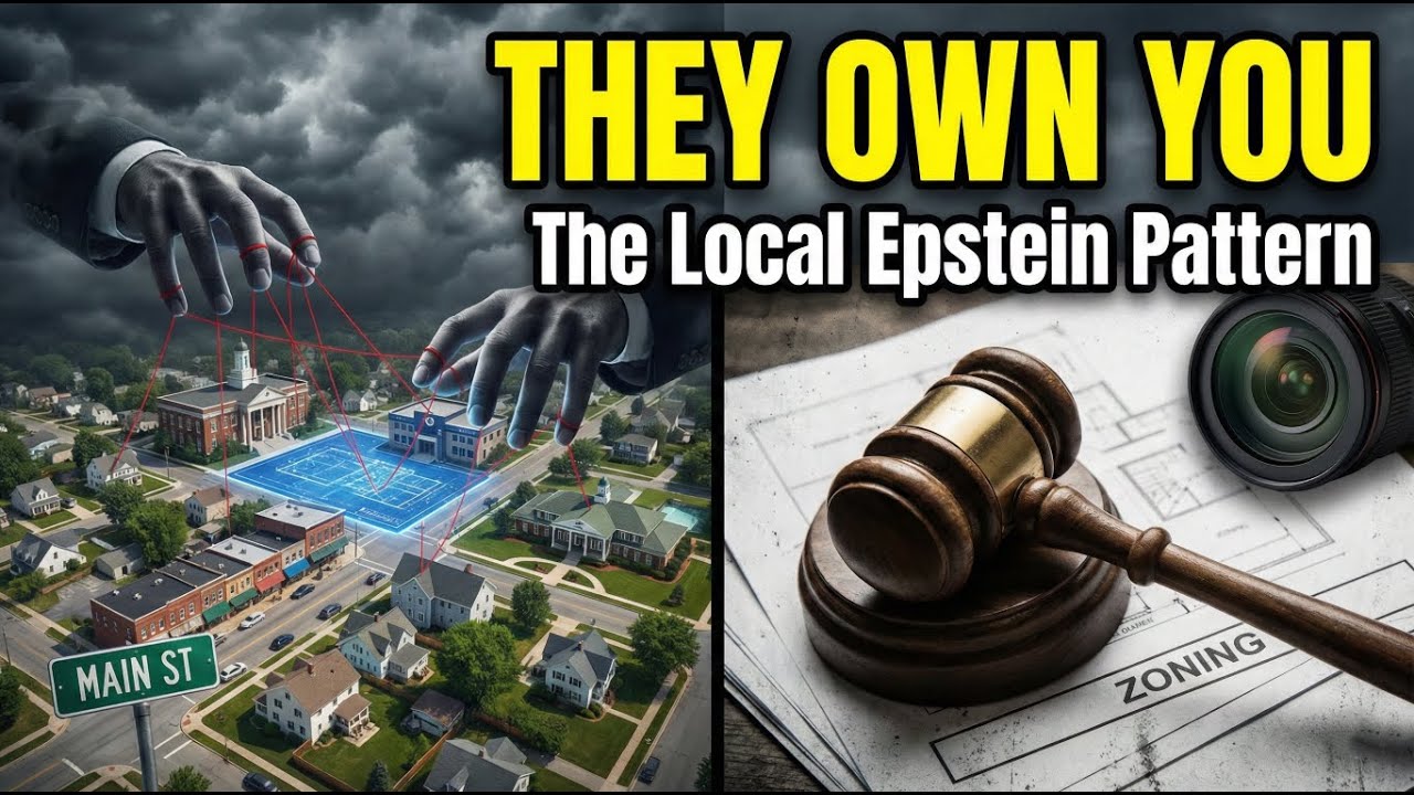 The Epstein Pattern: Who Really Runs Your Town