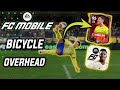 How to do bicycle kick in EA fc 24 mobile | bicycle kick tutorial fc mobile