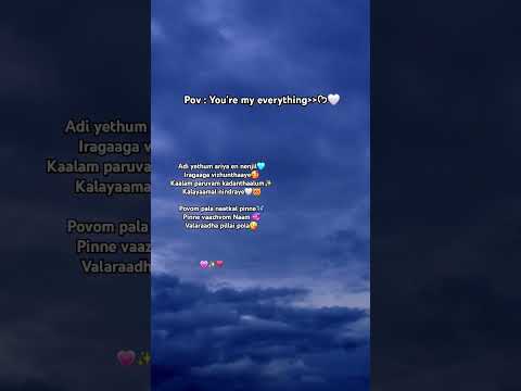 Chinna chinna kangal song❤️Adi yethum ariya en nenjil lyrics Tamil🤍Goat movie song#shortsfeed#shorts