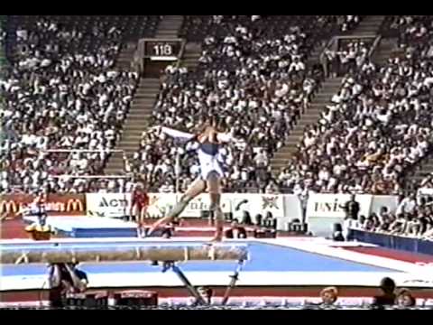 3rd Team ROM Lavinia Milosovici BB - 1991 World Gymnastics Championships 9.900