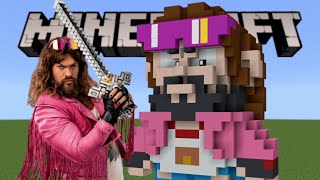How to build Garrett The Garbage Man Garrison in Minecraft (A Minecraft Movie)