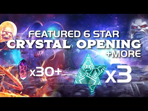 3x 6 Star Featured Crystal Opening + some other stuff  |  MCOC