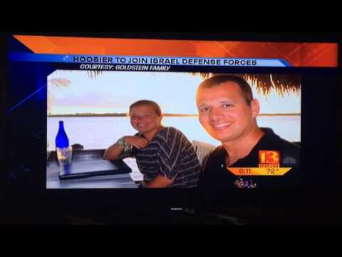 Eitan Goldstein on WTHR Channel 13, Indianapolis Indiana to