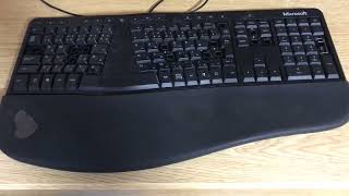 Report: Disassemble Microsoft Ergonomic Keyboard  LXM 00018