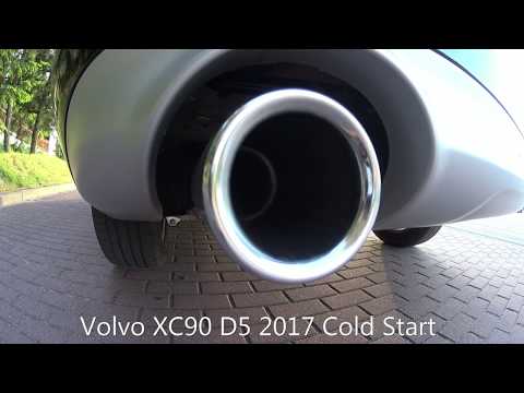 Volvo XC90 D5 2017 | Cold Start