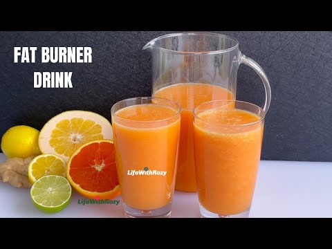 STRONGEST FAT BURNER DRINK LOSE 20KG | FULL BODY WEIGHTLOSS DRINK