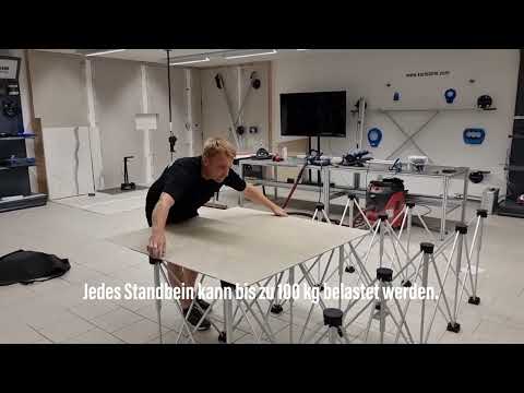 Der neue faltbare Arbeitstisch von Karl Dahm! - leicht, schnell & praktisch, Art. 13018